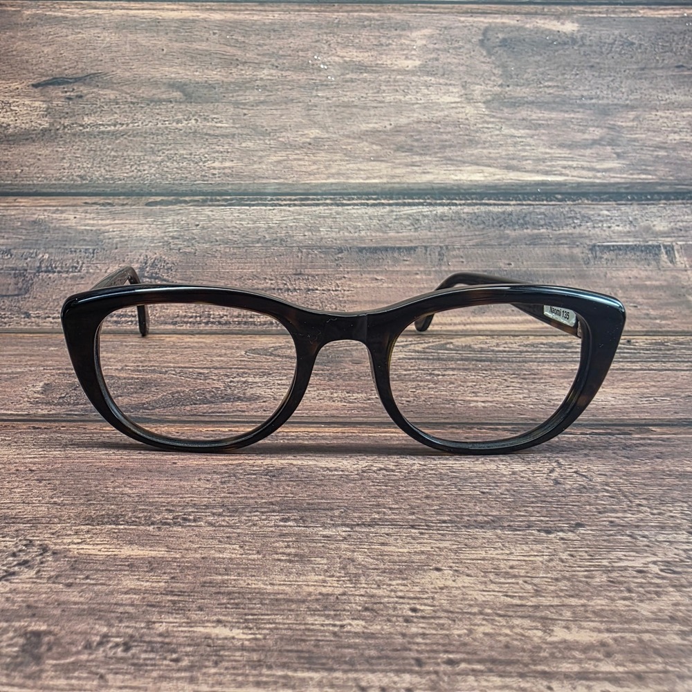 Frameri Naomi 135 Dark Tortoise Cat Eye Eyeglasses Frames Handmade in Italy